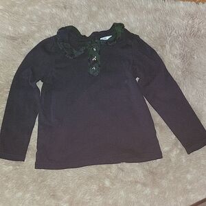 Gymboree Black Long Sleeve Kids Blouse